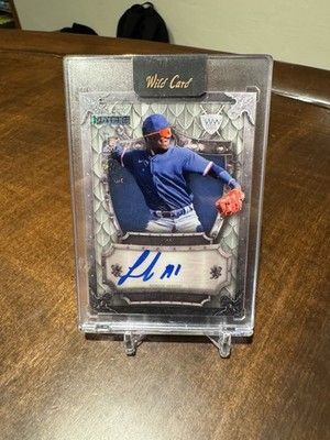 2024 Wild Card Matte Weekend Warrior Luisangel Acuna Autograph 1/1 Mets WhiteSox