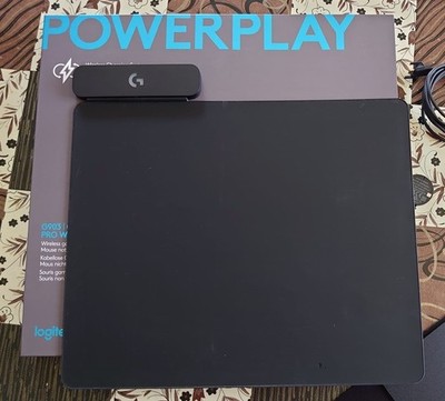 Logitech POWERPLAY-1 Gaming Ladesystem inkl 2x Mauspad, Coin, Kabel Lightspeed