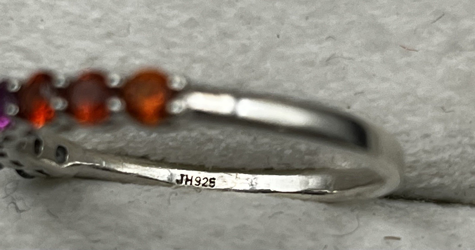 Multicolored Rainbow Sapphire and Ruby Gemstone B… - image 7