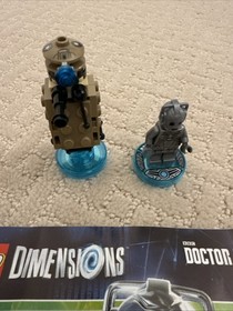 LEGO DIMENSIONS DOCTOR WHO~71238 FUN PACK CYBERMAN & DALEK~COMPLETE NICE