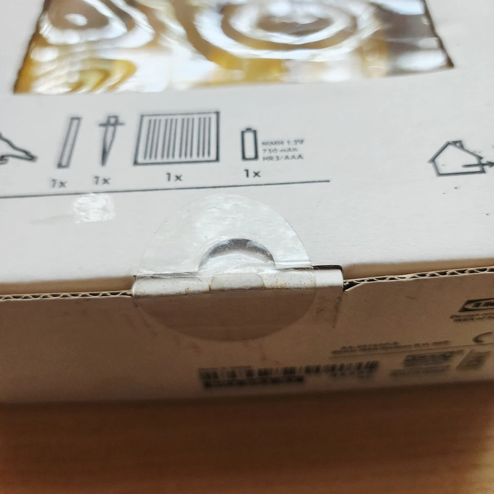 Retired IKEA Solvinden Solar Powered Bird String Lights - Frosted Yellow - Image 4 of 4