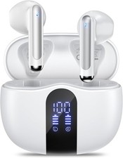 Bluetooth 5.4 Headphones HiFi Stereo with 4 HD Mic, 50H Playtime