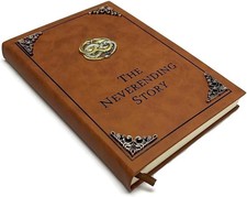 The Neverending Story Book Auryn Bastian Atreyu Replica Novel Brown