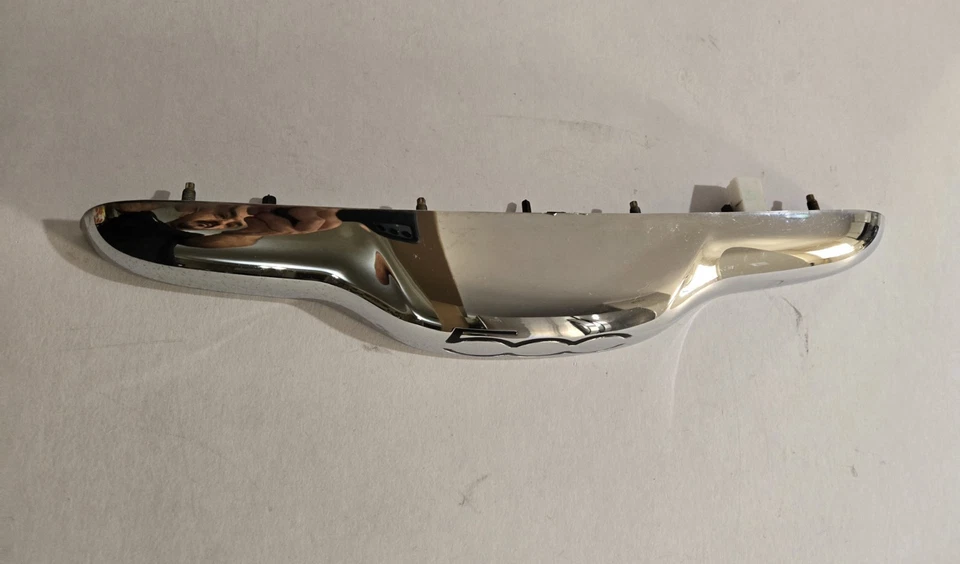 20122017 Fiat 500 Rear Trunk Chrome Molding Trim Handle Hatch Latch Tail G2U Foto 2 de 4