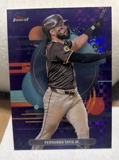 2025 Finest #184 Fernando Tatis Jr. Purple Checkerboard #/99