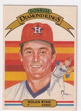 1982 DONRUSS #13 NOLAN RYAN DIAMOND KING- HOUSTON ASTROS