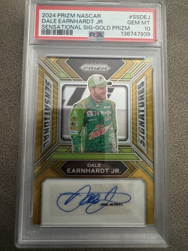 2024 Panini Prizm Sensational Signatures Dale Earnhardt Jr. #SS-DEJ (AU) /5