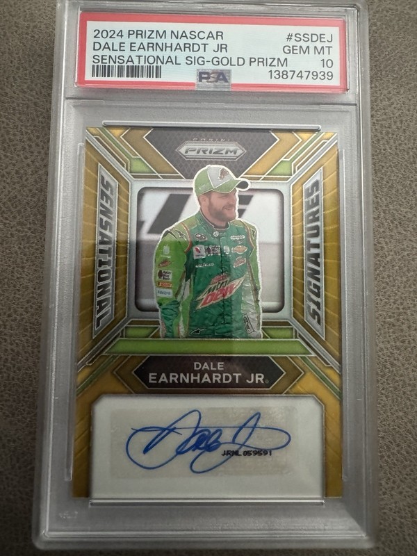 2024 Panini Prizm Sensational Signatures Dale Earnhardt Jr. #SS-DEJ (AU) /5