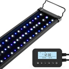 NICREW Marine Aquarium Light   48W Reef LED, Programmable Timer, 48  60 Inch Tank