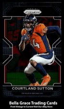 2021 Panini Prizm Courtland Sutton #198 Denver Broncos NFL Football