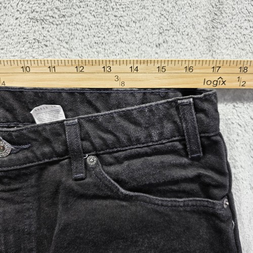 Vintage Levis 550 Jeans Mens 36x36 Black Relaxed Fit Tapered Leg Orange Tab 90s - Picture 5 of 11