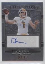 2022 Panini Select Draft Picks Youth Explosion Signatures Dustin Crum Auto 00yf