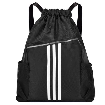 Drawstring Bag Gym School PE bag Swimming Bag Sports Rucksack Adult Kid Backpack