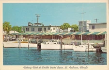 St. Andrews, FLORIDA - Smith's Yacht Basin - Fishing Fleet - 1963