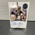 2007 Press Pass Authentic Autograph Glen Rice On-card Auto 📈Michigan #17