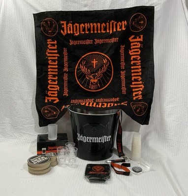 12 Piece Jagermeister Set. Promotional brand marketing items 