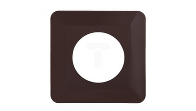 5903669000136 OSŁONA ŚCIENNNA POD WŁĄCZNIK OSX-910 130*130 BRĄZOWY UN