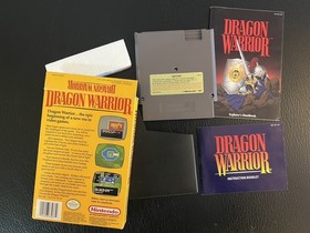 Lot of 2 NES RPG box games with manuals. Destiny of an Emperor & Dragon Warrior