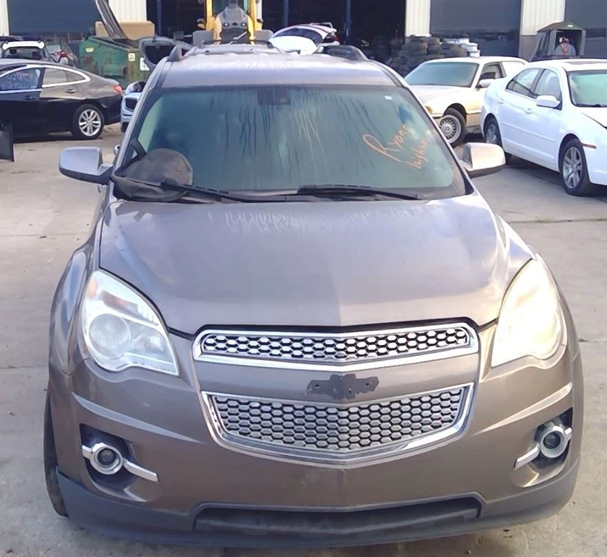10 2011 12 13 14 15-17 Chevy Equinox conductor trasero izquierdo manija de puerta izquierda en gris GHA Foto 2 de 4