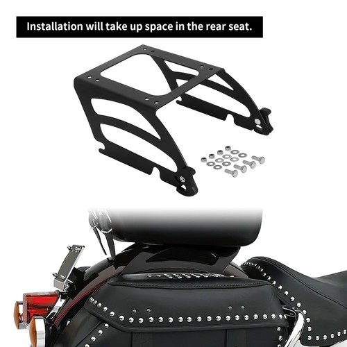 Detachable Solo Luggage Mounting Rack Fit For Harley Softail FLSTN 2000-2017 US - Picture 16 of 16