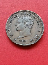NAPOLEONE I RE' D'ITALIA SOLDO 1813 BEN CONSERVATA