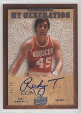 2007-08 Upper Deck Chronology My Generation 69/70 Rudy Tomjanovich Auto HOF h1f