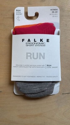 FALKE RUN RU4 Short Socken 39-40 Neu OVP Falke Farbe 8564