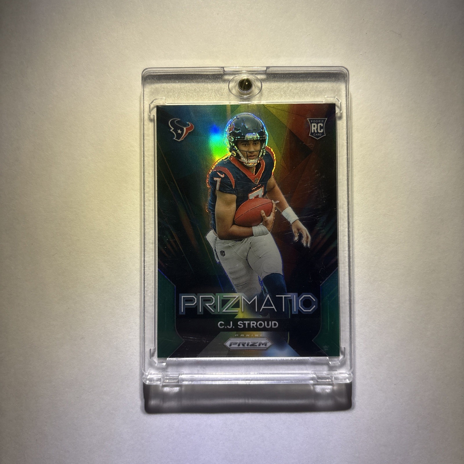 2023 Panini Prizm - Prizmatic C.J. Stroud #6 Green Wave Prizm (RC) Rookie 🔥🏈🔥
