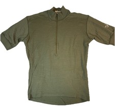 Vintage SWOBO Cycling Jersey Size Large 100% Merino Wool Fiji Made Classic