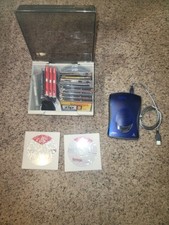 iOmega Zip 250 USB-Powered External Drive Blue Z250USBPCMBP With 15 250 MB Discs