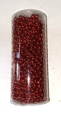 Red Bead Garland 36 Ft. 8mm NEW Christmas