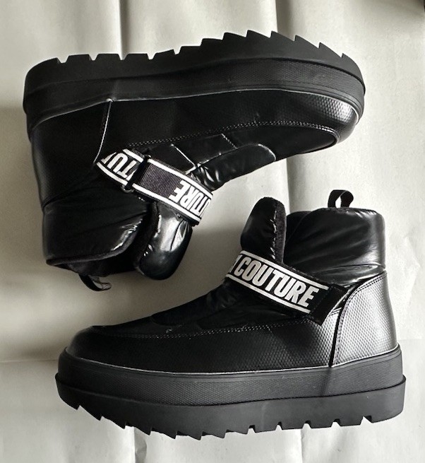 Juicy Couture Veronica Womens Size US 11 Black Puffer Platform Moon Boots