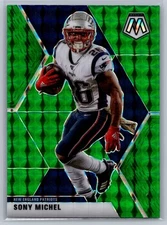 Sony Michel 2020 Panini Mosaic Prizm Green #137