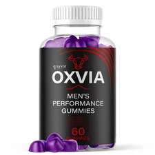 (1 Pack) Oxvia Male Gummies Advanced Formula Vitamin Supplement 60 Gummies