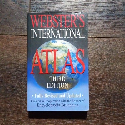 Webster's International Atlas 3rd Edition Book Federal Street Press 2013