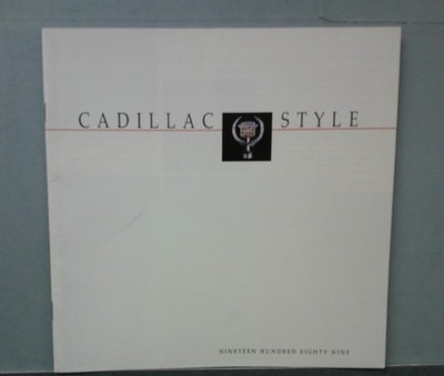1989 Cadillac Sales Catalog