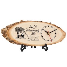 40th Anniversary Wedding Gifts for Husband Wife Couple, 40th Wedding Annivers...