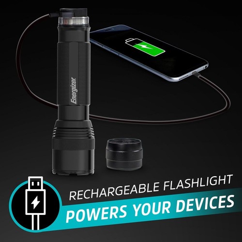 Energizer Hybrid Power Tactical Flashlight - Picture 5 of 8