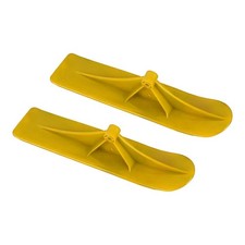 2 Stück Schneescooter Schlittenbrett Skibrett Schlitten Rodel Skiaufsatz