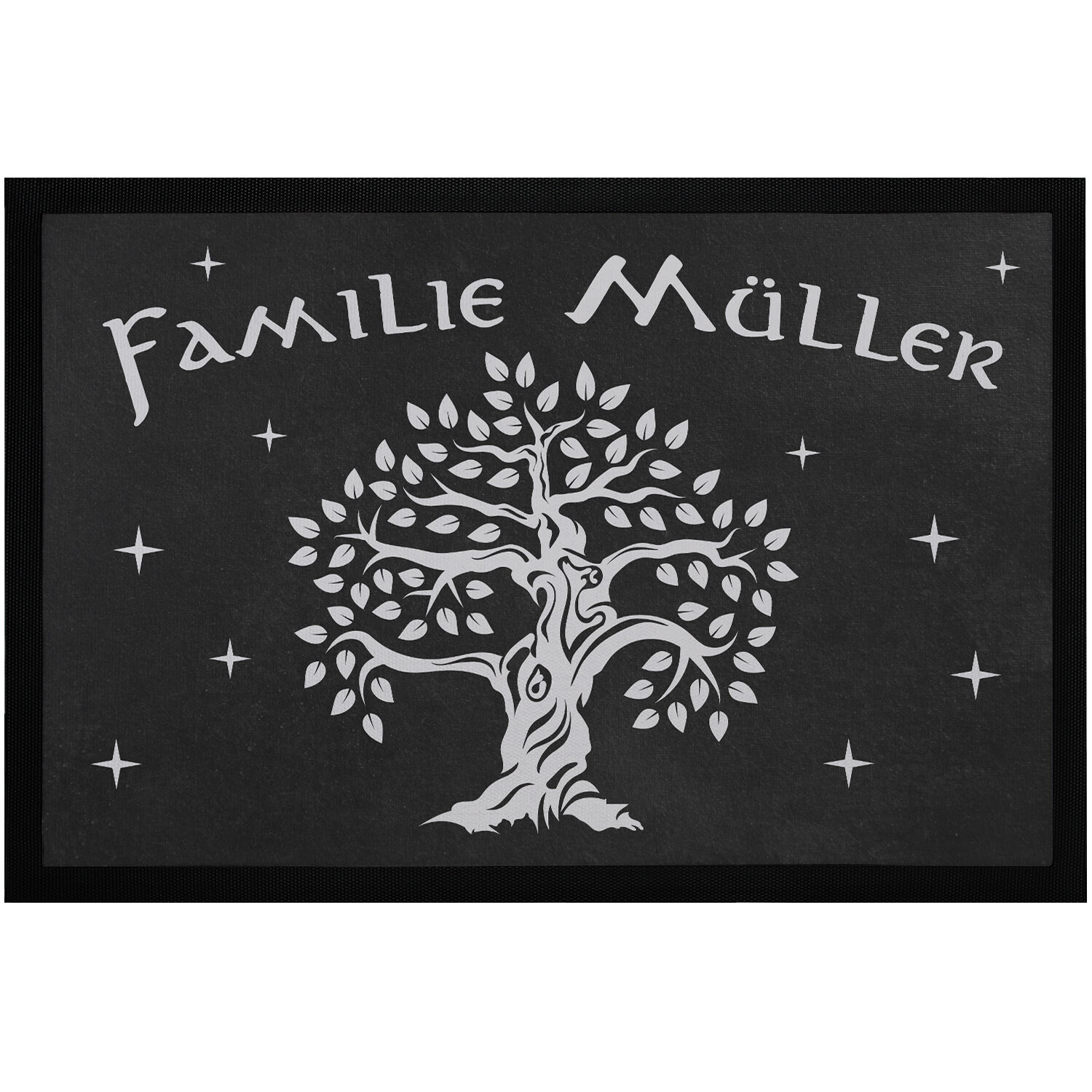 Коврик для пола с названием Family Tree of Life Мировое древо Не скользит и не стирается 5190₽