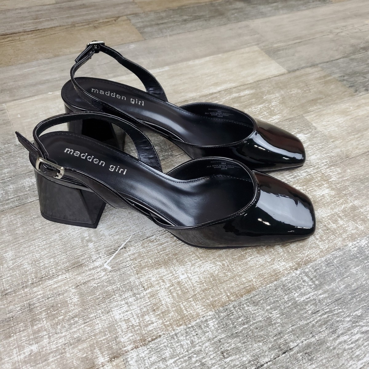 madden girl block heel