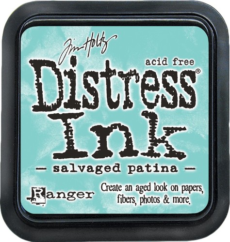 Tim Holtz Distress Ink Pad-Salvaged Patina