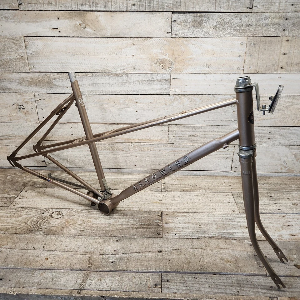 Marco Huffy Aerowind 1982 19" Lady Mixte paso a paso acero 26x1 1/4 ruedas raro Foto 2 de 4