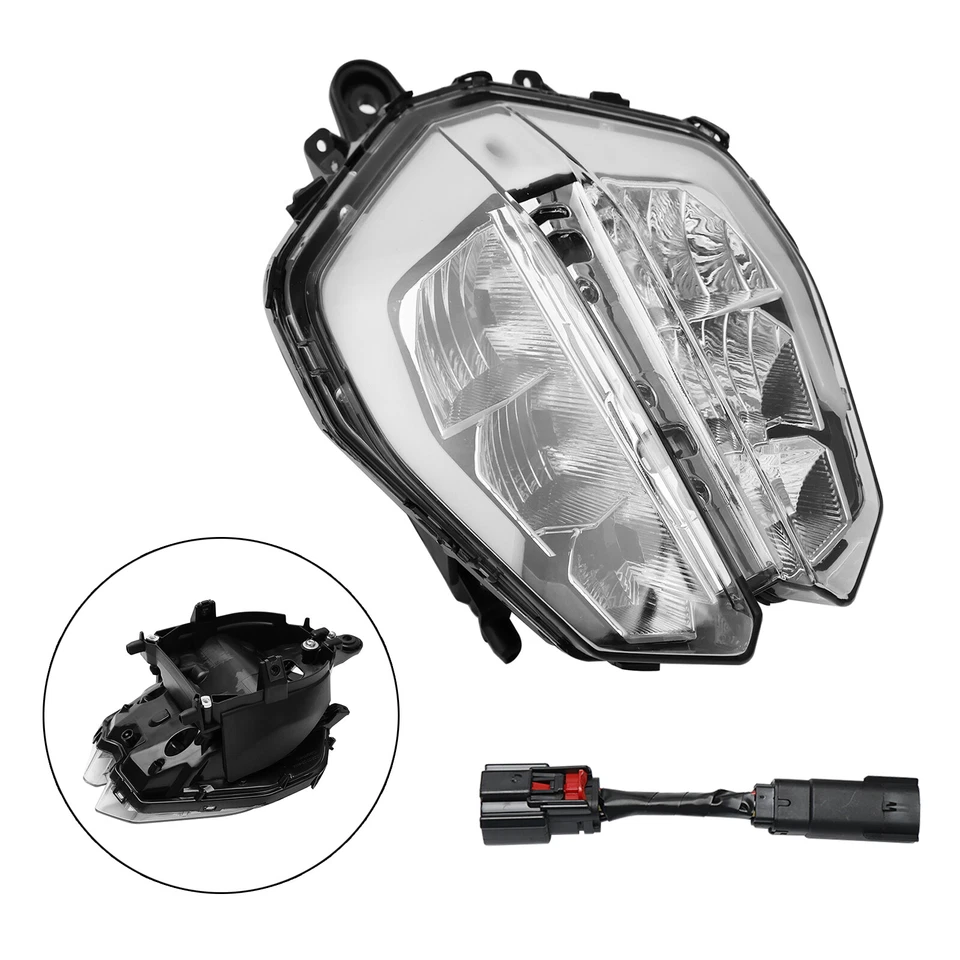 Headlamp Headlight Guard Protector Grill Led Plastic Clear For 390 2018-2019 AT - Image 3 of 4