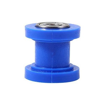10mm Chain Roller Slider Tensioner Wheel Pit Dirt Mini Bike Moto ATV(Blue) 