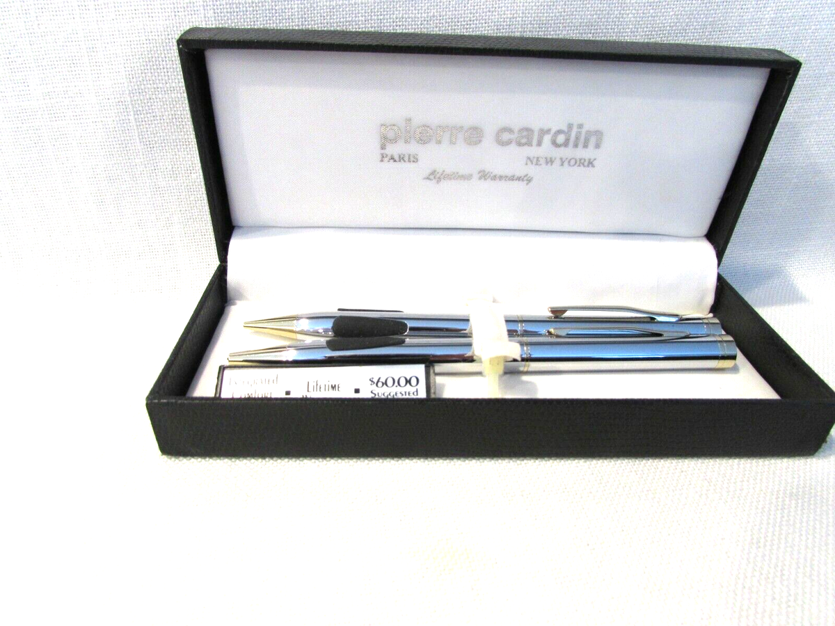 Pierre Cardin Pen Pencil Set w/Integrated Comfort Grip Original