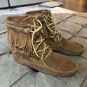 lace up moccasin ankle boots