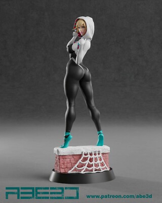 Spider Gwen 3D Print Unpainted/Unassembled