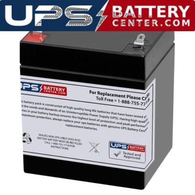 FirstPower FP1250D 12V 5Ah F1 Replacement Battery