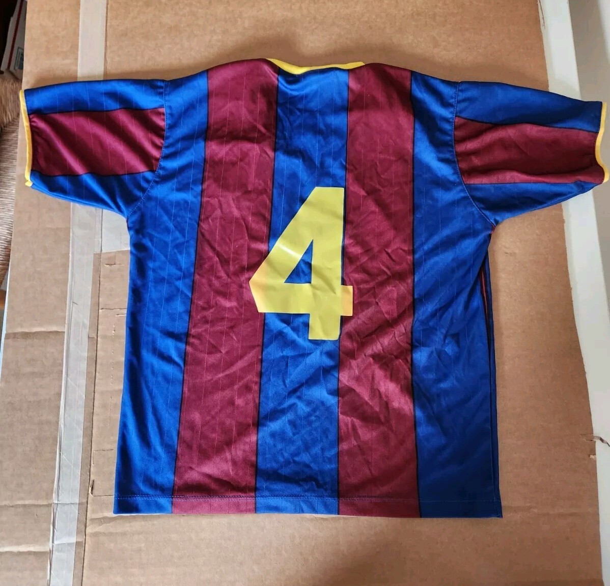 FC Barcelona Home Jersey Youth Kids Unicef Large Shirt Futball